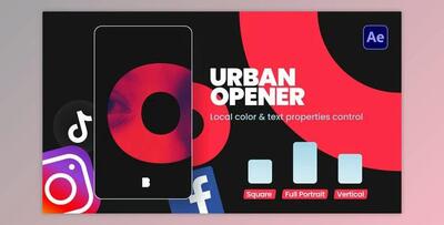 Instagram Fast Urban Opener (VideoHive 35252062) - AE Project