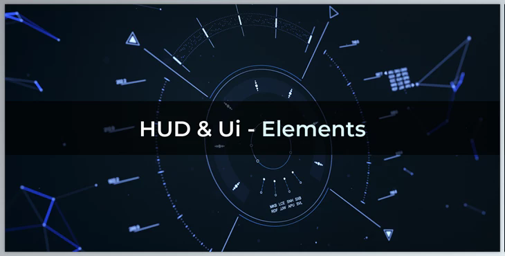 HUD & Ui Elements v1.15 for Blender