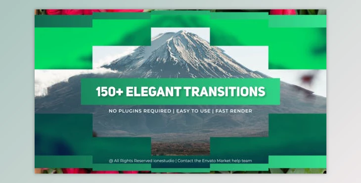 150+ Elegant Transitions (Videohive 36322000) - AE Project