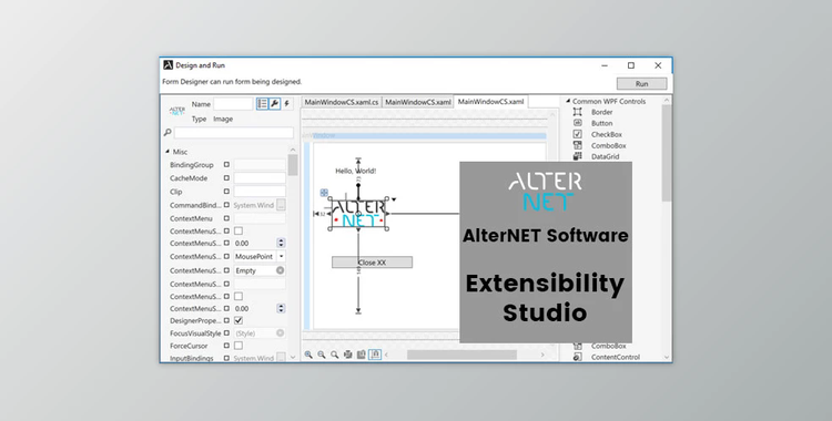 AlterNET Software Extensibility Studio v9.5.7 (18 Jul 2024) + CRACK