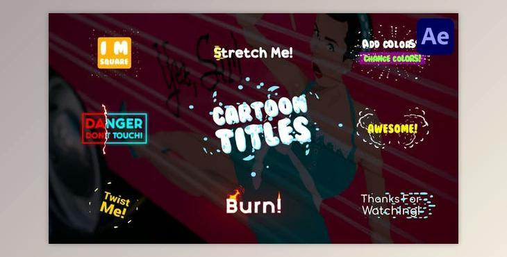 Cartoon Flash FX Titles - After Effects (Videohive 30484417) - AE Project