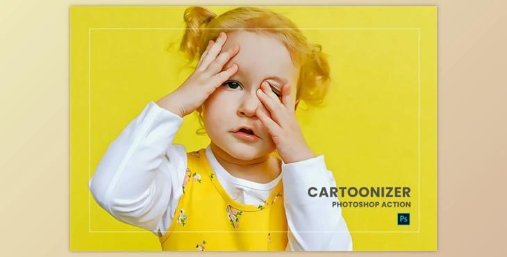 Cartoonizer Photoshop Action by nmc2010