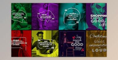 20 Qoutes Titles Instagram Pack 2 (Videohive 29384645)