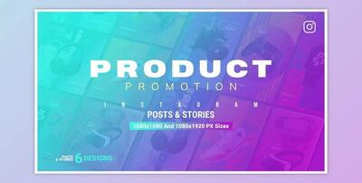 Product Pomotion Instagram V120 (Videohive 36229598) - AE Project