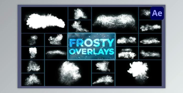 Frosty Winter Overlays for After Effects (Videohive 42901271) - AE Project
