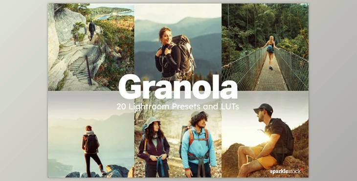 20 Granola Lightroom Presets LUTs - 92544398