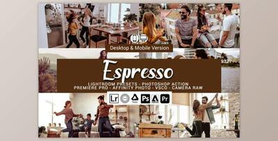Espresso Presets, Photoshop actions by DreamColor