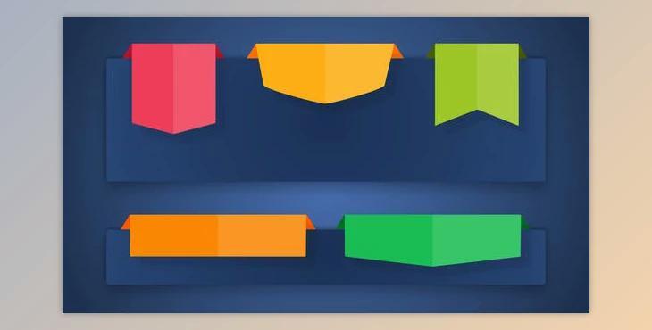 21 Corner Ribbon (Videohive 23854716) - AE Project