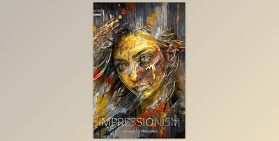 Impressionism Template for Photoshop - 51458895