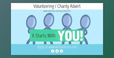 Volunteer Fundraising Advert / NGO Charity Campaign (Videohive 22010451) - AE Project