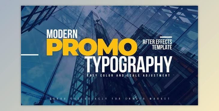 Modern Promo Typography (Videohive 24704664)