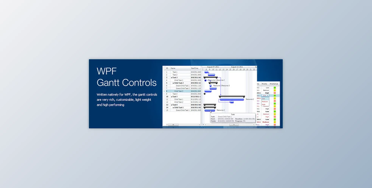 RadiantQ WPF Gantt Package v10.0 + CRACK