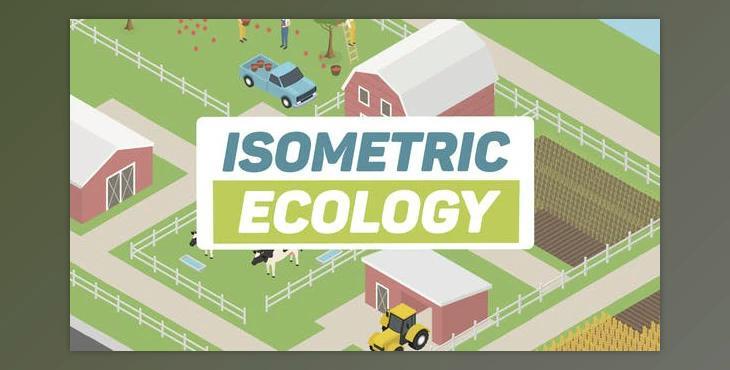 Ecology Isometric - Green Energy (Videohive 27270743) - AE Project