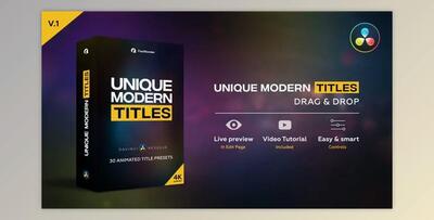Unique Modern Titles (Videohive 29935530)