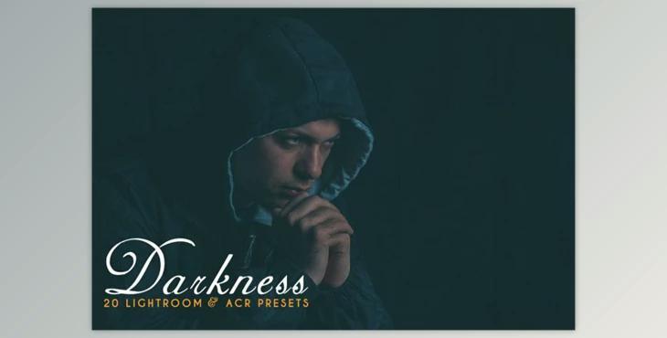 20 Darkness Lightroom & ACR Presets By Creative Creator