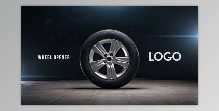 Wheel Opener (Videohive 38664910) - AE Project