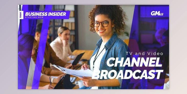 TV and Video Channel Broadcast (Videohive 33256280) - AE Project