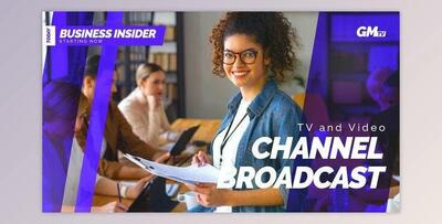 TV and Video Channel Broadcast (Videohive 33256280) - AE Project