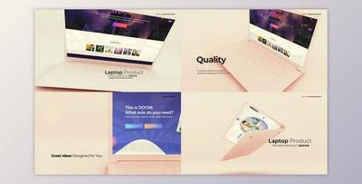 Laptop Mockup Promo (Videohive 31231212) - AE Project