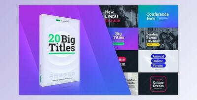 Wave Big Titles (Videohive 48318261) - AE Project