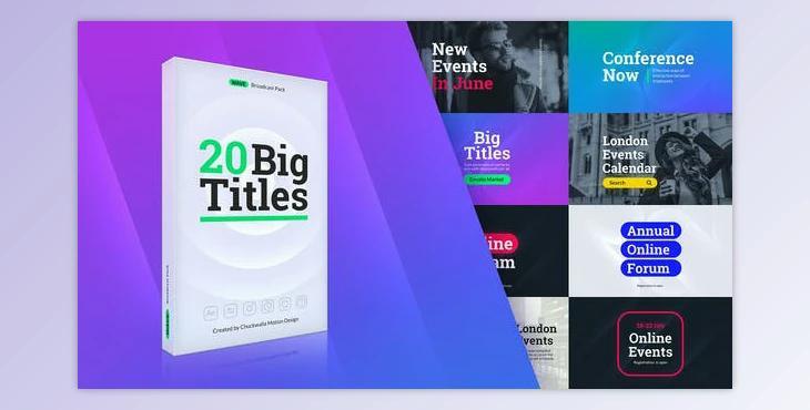Wave Big Titles (Videohive 48318261) - AE Project