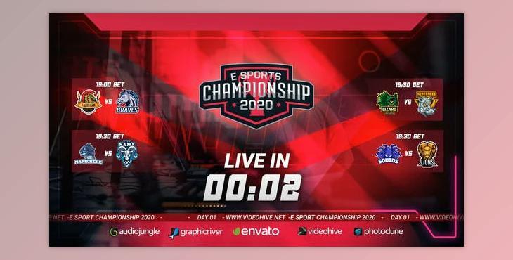 Esport Broadcast Package - AE Project Videohive 30275809