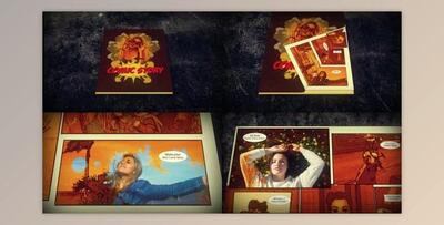 Comic Slideshow (Videohive 20057261) - AE Project