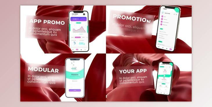 Soft Cloth App Promo (Videohive 34503478) - AE Project