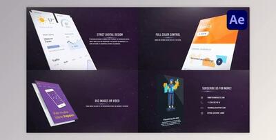 Pixel Website Presentation for After Effects (Videohive 55974184) - AE Project