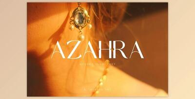 Azahra - Modern Stylish Sans Serif Font