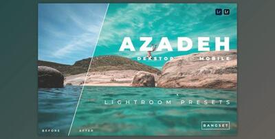 Azadeh Desktop and Mobile Lightroom Preset by Bangset