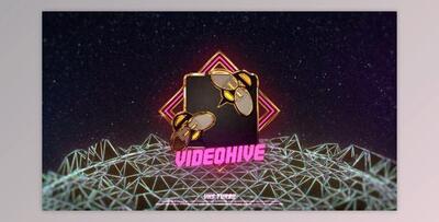 Retro VHS Logo (Videohive 23864590) - AE Project