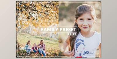 FAMILY Lightroom, Photoshop Preset