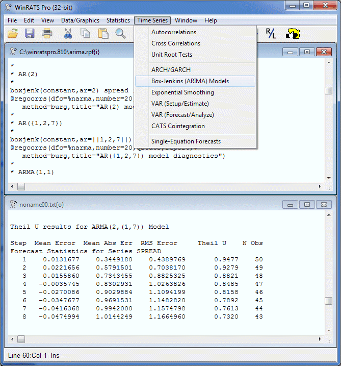 WinRATS (RATS) Pro 10.00 x86/x64