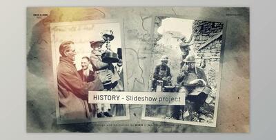 History Slideshow 4K (Videohive 36112348) - AE Project