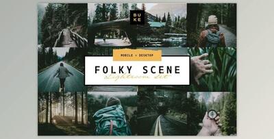 5 Folk Moody Lightroom Presets Pack