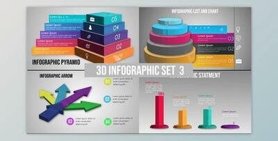 Infographics Set 3 (Videohive 24038176) - AE Project