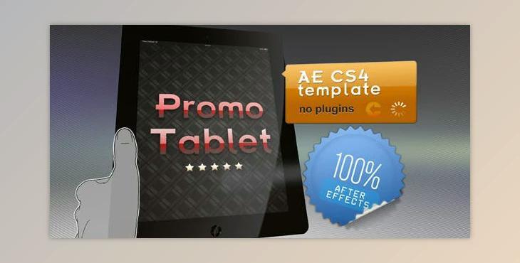Promo Tablet (Videohive 1678369) - AE Project