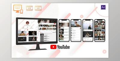 Videohive Youtube Opener 33971083 - AE Project