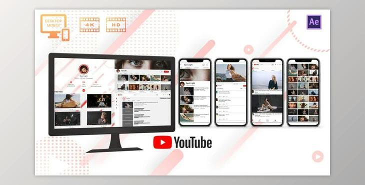 Videohive Youtube Opener 33971083 - AE Project