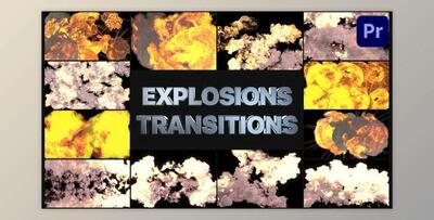 Explosion Transitions for Premiere Pro (VideoHive 37500847)