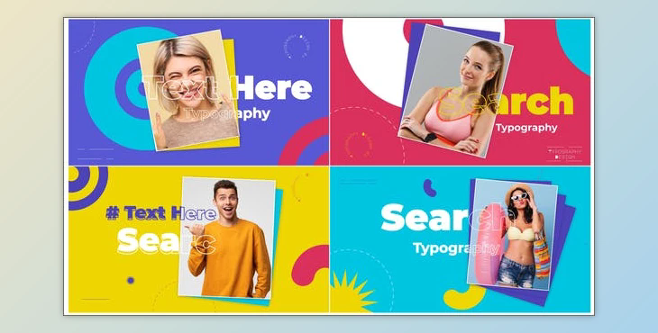 Typography SlideShow (Videohive 36504018) - AE Project