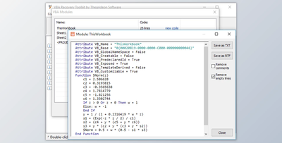 VBA Recovery Toolkit v6.1 + License Key