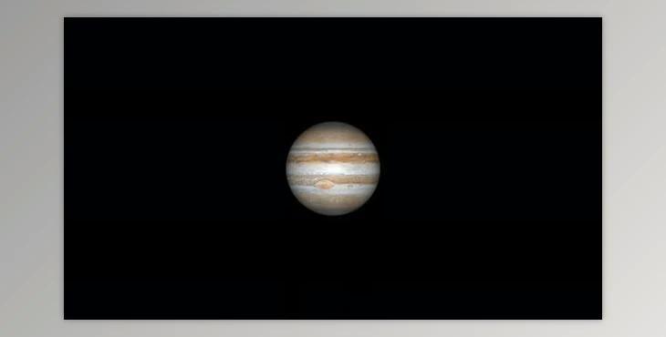 Jupiter planet glob space rotating (Videohive 47563658)