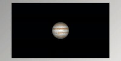 Jupiter planet glob space rotating (Videohive 47563658)