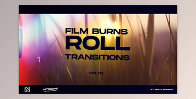 Film Burns Roll Transitions Vol. 01 (Videohive 48059713) - AE Project