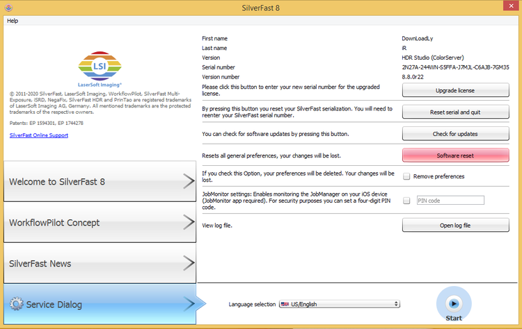 SilverFast Ai Studio / HDR Studio + ColorServer / X-Ray 8 Win/macOS