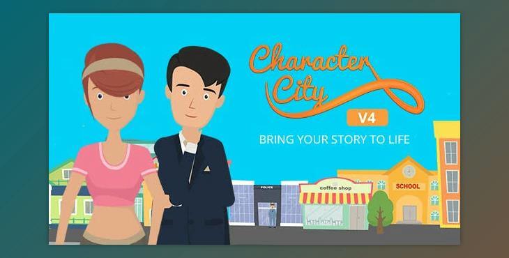 Explainer Video ToolKit - Character City V4 (Videohive 14778428) - AE Project
