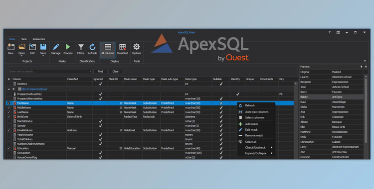 Quest Software ApexSQL Mask v2020.08.0345 + Keygen