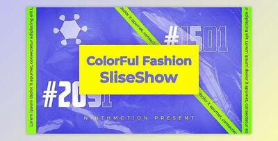 Colourful Fashion Plastic SlideShow (Videohive 36447434) - AE Project
